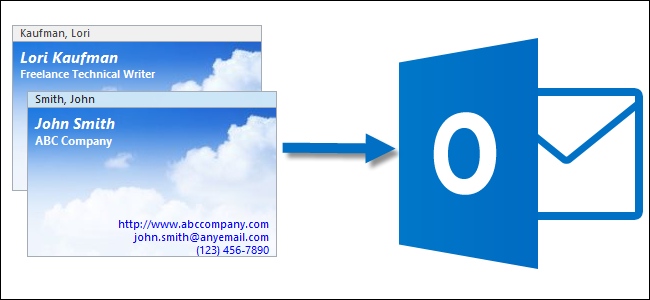 وارد کردن چند تماس به Outlook 2013 از کارت مجازی تنها با فایل ( . VCF ) وارد کردن چند تماس به Outlook 2013 از کارت مجازی تنها با فایل ( . VCF )