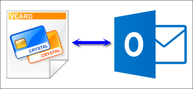 صدور تماس و وارد کردن تماس با فایل کارت مجازی (VCF) در outlook 2013
