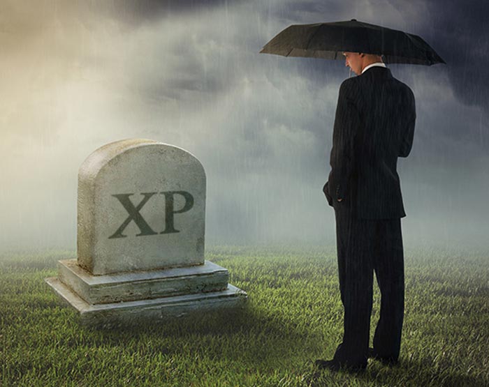 درگذشت ویندوز XP…خدا رحمت کنه
