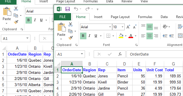 به راحتی در اکسل  ۲۰۱۳ کاربرگ یا worksheet را کپی یا انتقال دهید