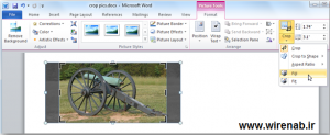 نحوه برش تصاوير در Word ، Excel و PowerPoint