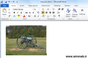 نحوه برش تصاوير در Word ، Excel و PowerPoint